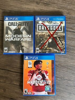 ps4 games bundle (SIX)